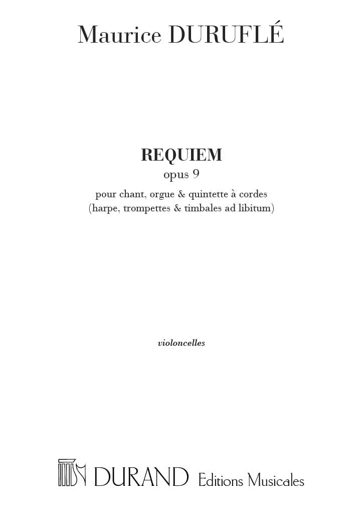 Requiem Opus 9 - Violoncello